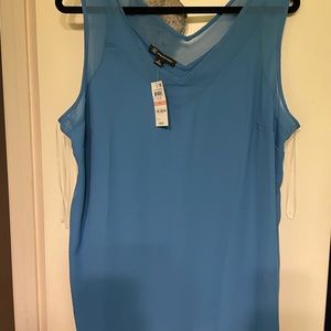 Sleeveless Blouse - V Neck